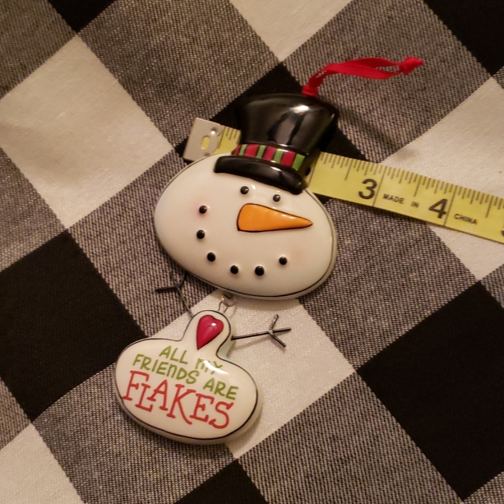 ⛄Snowman Ornament⛄Grasslands Road